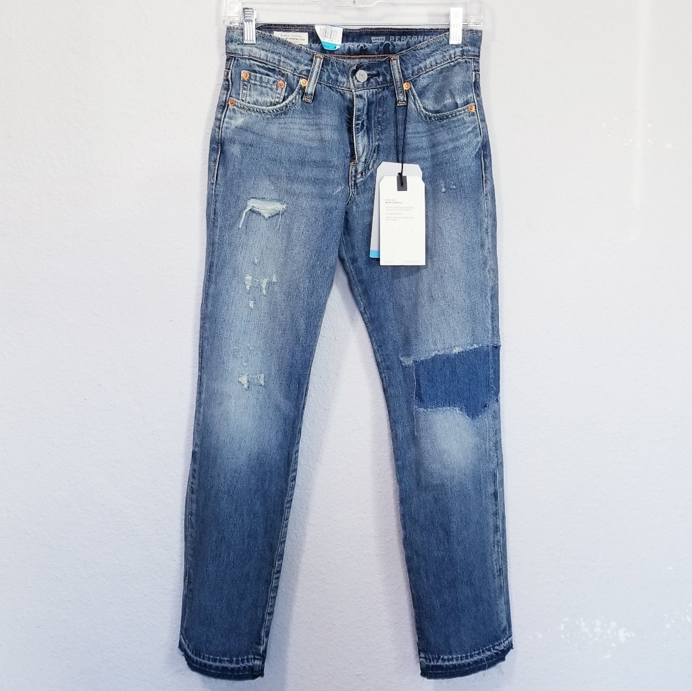 Levis 511 Slim Ankle Jeans Size 27 Blue